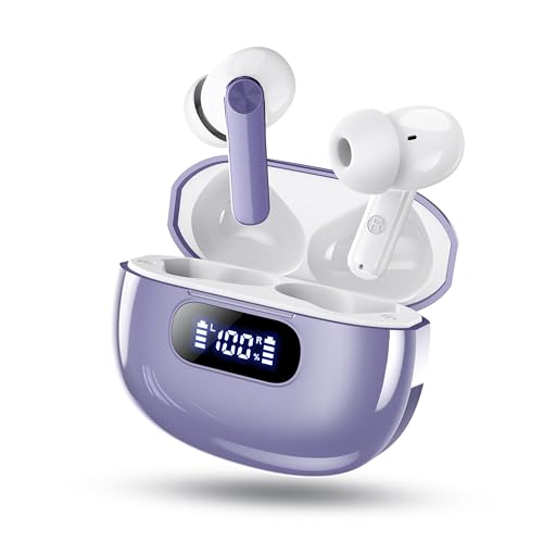 6% off - Wireless Earbuds, 2025 New Bluetooth 5.3 Headphones with LED Power Display, HiFi Stereo Deep Bass...