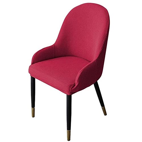 Housse de chaise extensible scandinave grise en spandex avec accoudoirs pour fauteuil salon