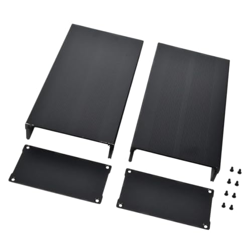 Carcasa de aluminio para electrónica de 55 mm caja de proyecto modular 6