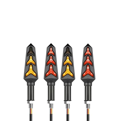 FKSDFHKS �o�C�N�pLED�E�B���J�[���C�g �����t�B�b�V���{�[�� �o�C�N�C���W�P�[�^�[ �E�C���J�[���C�g 10mm 2�F�ɓK������CBR500R CB1000F Integra 750