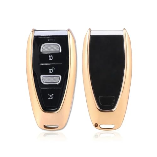 Funda de aleación de aluminio para llave Aston Martin DBX 2020 2021 accesorios coche Style 2 anillo