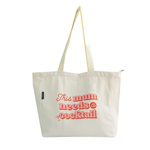 Mr. Wonderful - Fabric tote bag - This mum needs a cocktail