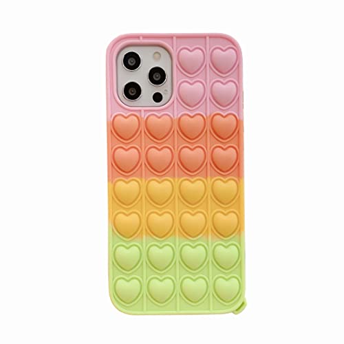 CrazyLemon Hülle Kompatibel mit iPhone 11 Pro Max, Cartoon Bär Pop-It Bubble Sensory Fidget Toy Silikon Case Niedlichem Haken für Mädchen Teens - Horizontal 01 CrazyLemon Hülle Kompatibel mit iPhone 11 Pro Max, Cartoon Bär Pop-It Bubble Sensory Fidget Toy Silikon Case Niedlichem Haken für Mädchen Teens - Horizontal 01