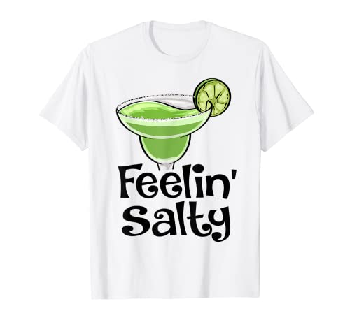 Margarita Sensazione Salty Divertente Uomini Coctail Partito Amore Maglietta