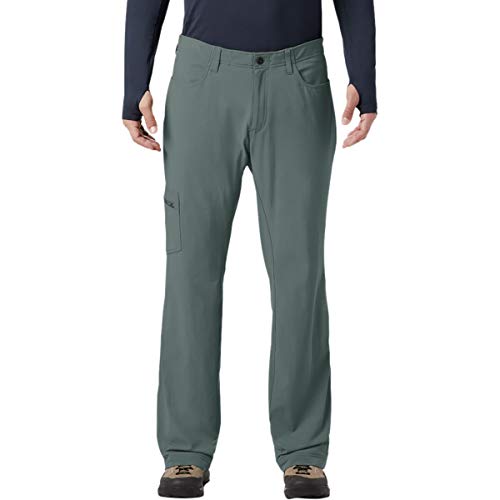 Mountain Hardwear Mens Yumalino Fleece-Lined Pant for Cold Weather Outdoor Activities - Light Storm - 34W x 34L