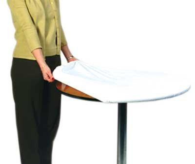 Kwik-Covers Kwik-Cover White 60 IN Round #60-W