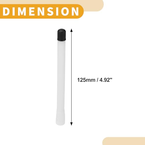 Image of 10pcs 125mm Tire Valve Extension Universal Plastic 180 Degree Tyre Valve Inflation Adapter for Car Motorcycle RV Truck Bike