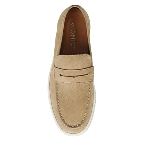 Mocasín de hombre Vionic Thompson slip-ons en estilo clásico sin cordones 6