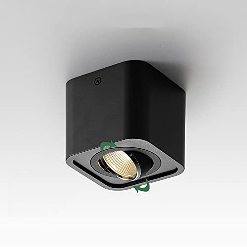 Spotlight LED plafond 7W pour sublimer l'ambiance de votre couloir et salon moderne