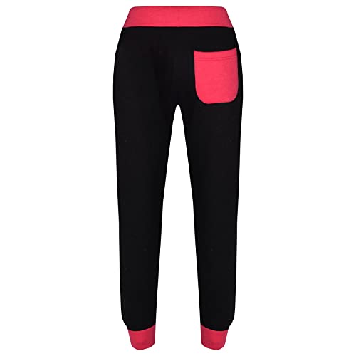 Ensemble de jogging à capuche rose uni pour enfant de 3 à 4 ans