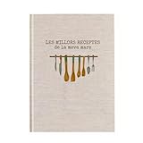 Recetario personalizado de cocina Receptari personalitzat cuina | Castellano o català | Libro de recetas en blanco para escribir | Personalizado con tu texto preferido