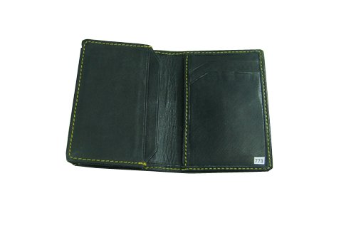 Genuine Leather Card Holder - Black-image-32