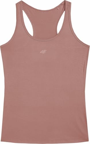 T-shirt FNK Femme 4F col rond en coton doux pour le sport et le quotidien