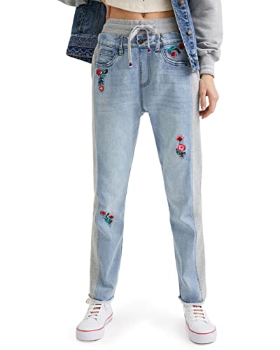 Desigual Denim_Agra Jeans, Azul, 36 para Mujer