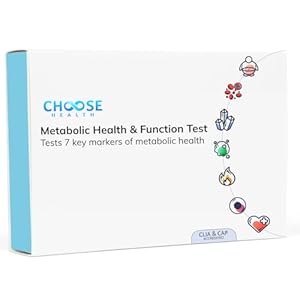 7-in-1 Metabolic Health Test | Cholesterol, Average Blood Sugars, Insulin Resistance And Many More | At-Home Test Kit | Not avail in NY, RI