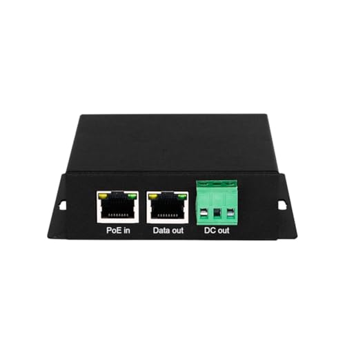 Séparateur PoE Gigabit de qualité industrielle supérieure et diviseur isolé haute puissance