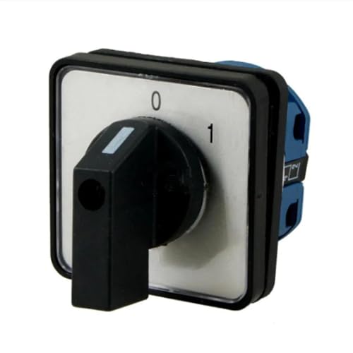 Interrupteur à cames 3 positions rotatif inverseur 20A 660V pour circuit électrique
