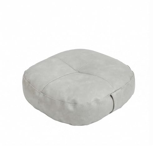 Pouf avec repose-pieds coussin confortable de salon et chambre