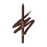 PERSONA 24HR Chocolate Waterproof Eyeliner Pencil | Creamy, Smudgeable Pencil for Lash Line & Waterline | All-Day to All-Night Wear | Vegan, Cruelty-Free, Paraben-Free | Made in USA