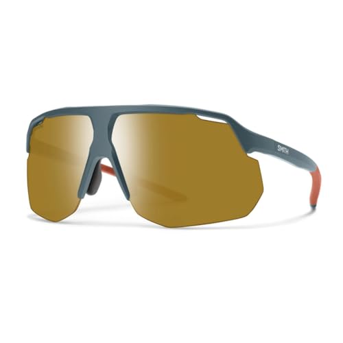 Lunettes SMITH MOTIVE FLL MATTE BLUE protection UV homme sport de glisse 74mm