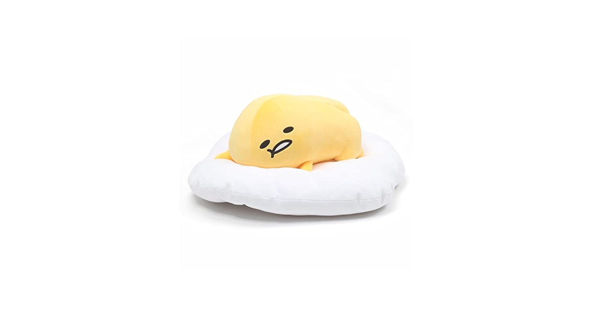 Amazon.com: GUND Gudetama The Lazy Egg Laying Down Plush