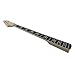 YoungMonic Bass Guitar Neck 20Fret 30Inch Maple Rosewood Fretboard Block Inlay Unfinished Bolt On Guitar Replace