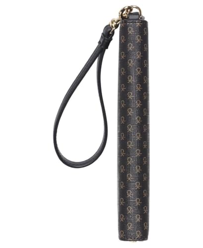 Image of Calvin Klein Women's Key Item Saffiano Continental Zip Around Wallet With Wristlet Strap
