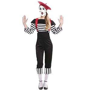 EUROCARNAVALES Disfraz mimo pantalón Mujer