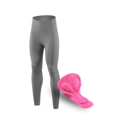 Women's Cycling Pants 3D Padded Compression Tight, Long Bike Bicycle Pants Trousers Leggings
