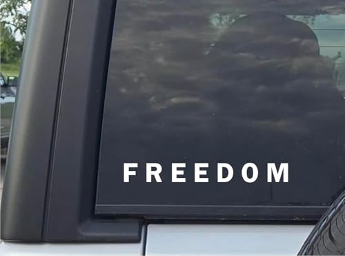 Freedom RIP Charlie Bumper Sticker Fly High Charlie Vinyl Decal Patriotic Memorial Sticker Tribute Decal for Auto Car Truck Wall Laptop | 7 (White)