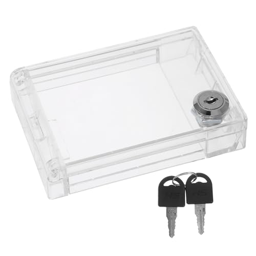 Zerodeko Cubierta para Panel de Aire Acondicionado Central con Protección Proof de Interruptor Bloqueable de Plástico Adecuado para Fiesta Verano Segura Hogar