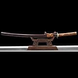 katanas artesanales ❤️【No te lo pierdas】: Esta espada de bambú es de primera clase en cuanto a materiales, calidad, diseño, tamaño, artesanía, etc. Ya sea como accesorio para juegos de rol, decoración del hogar o herramienta de entrenamiento de kendo, satisface las necesidades de los usuarios.