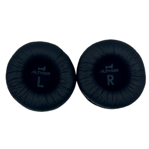 Par de Almofada Espuma Fone de Ouvido Compatível com JBL Tune600 T500 T500bt T450 T450bt (Preto)