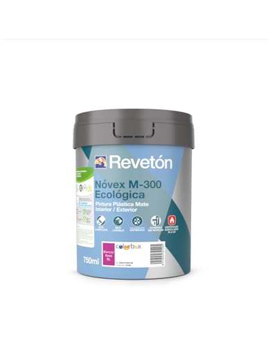 Reveton Pintura Mate Novex M-300 Ecológica Antimoho Blanco 750 Ml