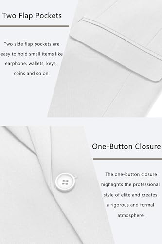 Image of COOFANDY Men's Casual Blazer One Button Sport Coat Slim Fit Lightweight Suit Blazer Jacket