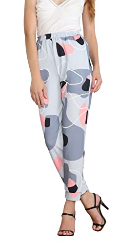 Image of GRECIILOOKS Trousers for Women | Women Trousers | Women's High-Waisted Pant | Women Trousers Pants | Regular Fit Korean Trousers for Women