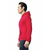 GILDAN Men's Heavy Blend Fleece Hooded Sweatshirt, Red, M UK #1