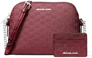 Michael Kors Women's Jet Set Dome Crossbody With Card Case