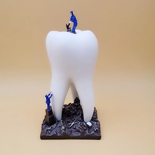 Sculpture d'art de dentiste en forme de dent pour décoration de bureau - 6