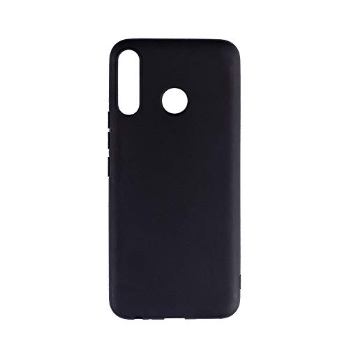 Infinix Hot 8 X650C Case, Scratch Resistant Soft TPU Back Cover Shockproof Silicone Gel Rubber Bumper Anti-Fingerprints Full-Body Protective Case Cover for Infinix Hot 8 Lite (Black)