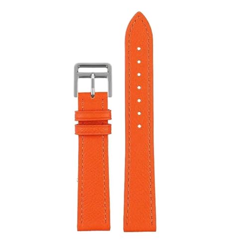 [|Ő] Genuine Leather Strap Of The Watch Is Suitable Compatible With Hermes 14mm 16mm 18mm Fashionable Comfortable Soft Cowhide