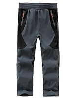 HFDWYJKinder Softshell Winter Outdoor Hosen Fleece Gefüttert Jungen Softshellhose Kinder Ski Hosen Für Kinder Schneehose Mädchen Kinder-Funktionshose Kinder