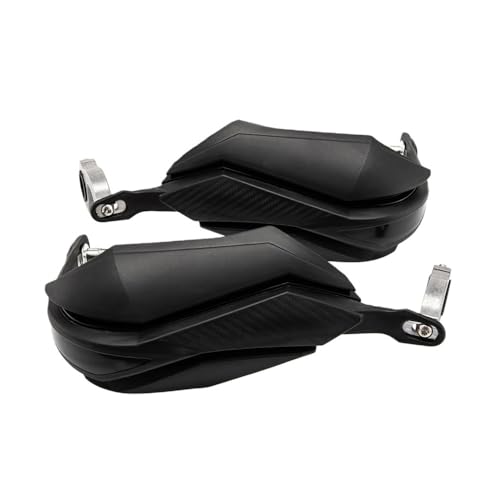 Protège-mains noirs universels pour éviter la casse des leviers de VTT et moto