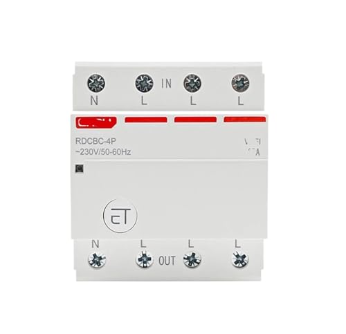 Disjoncteur triphasé commutateur de relais commande vocale 80A intelligent
