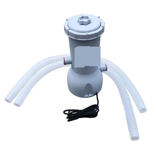 Poolpumpe, Poolfilterpumpe Elektrische Wasserpumpe for Schwimmbäder, Poolreiniger-Umwälzfilterpumpe für Pools