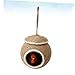 POPETPOP Hemp Rope Parrot Hammock Warm Hanging Nest for Birds Cozy Sleep Bed Climbing Bed for Parrots for Home Cage Use