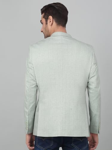 Image of Cantabil Checkered Full Sleeves Notch Lapel Casual Blazer for Men | Casual Blazer for Men | Men Blazer for Casual | Blazer for Men Casual (P MBZC00055)