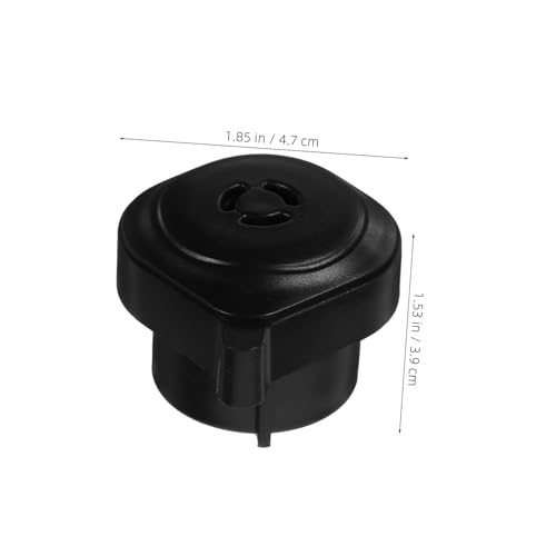 Piezas de repuesto para olla de presión eléctrica válvula de alivio de seguridad válvula de escape de enchufe de goma compatible con múltiples modelos negro tamaño 12 miniatura 2