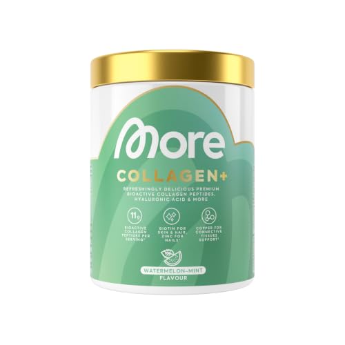 MORE Collagen+, Watermelon Mint, mit Kollagenhydrolysat, 300 g – Ansicht 1