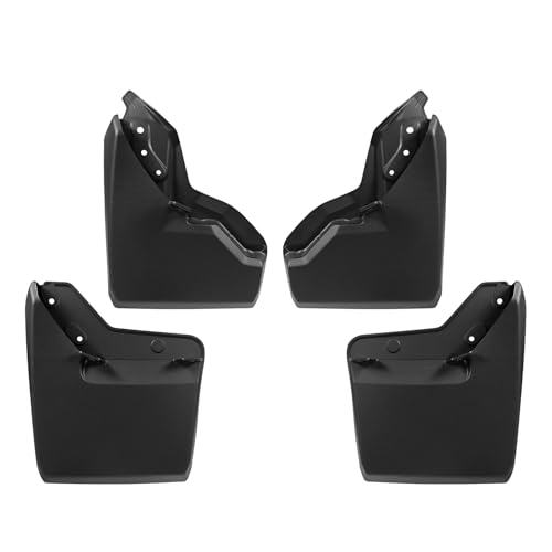 Image of Muslogy Mud Flaps Splash Guards Compatible with Toyota 4Runner 2025 2026 Accessories 6Gen 4Runner Front and Rear Mud Guards 4PCS Drilling Heavy Duty Fender Mudguards Kit with Hardware Accessories